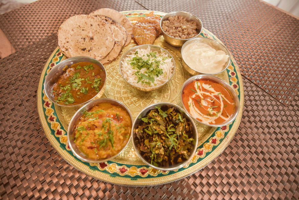 Dining with Traditional Rajasthani Cuisine – Camp Land's End Pushkar